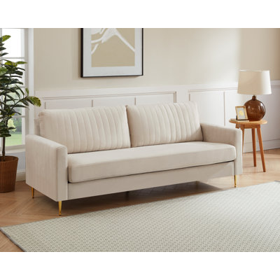 Malverne 3 Seater Velvet Sofa