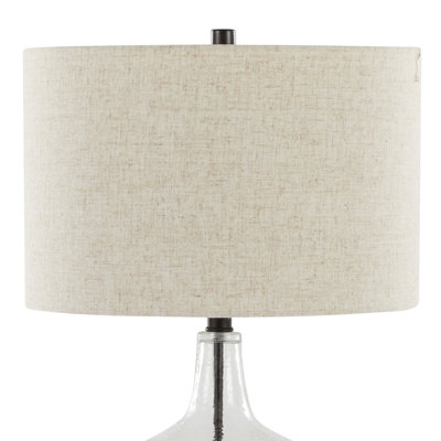 Ensemble de 2 lampes de table en verre Contemporary