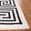 Tapis ivoire / noir Wommack Oakhur-397823740