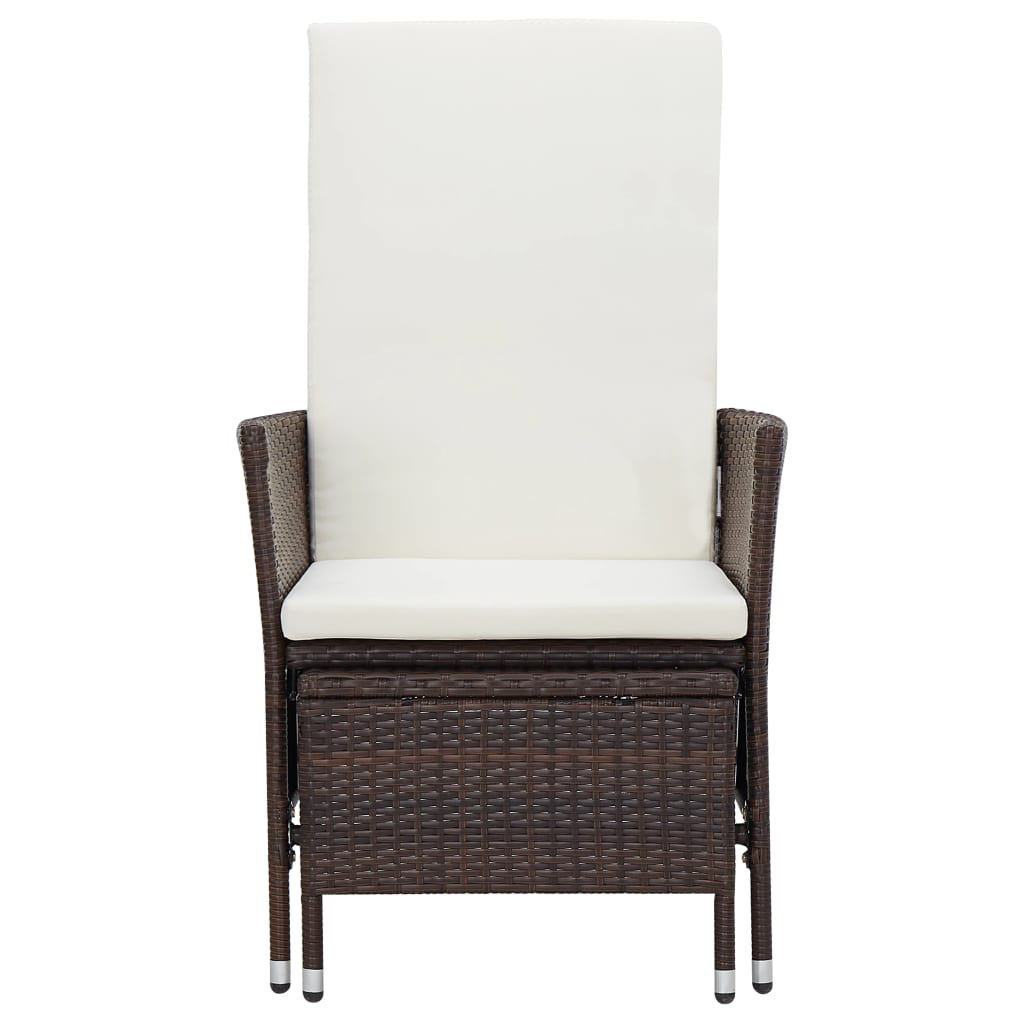 Lounge-Set aus Polyrattan mit Polster