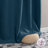 Grommet Room Darkening Linen Textured Curtain-607110990-607110992