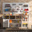 Expandable Garage Workbench With Locking Casters