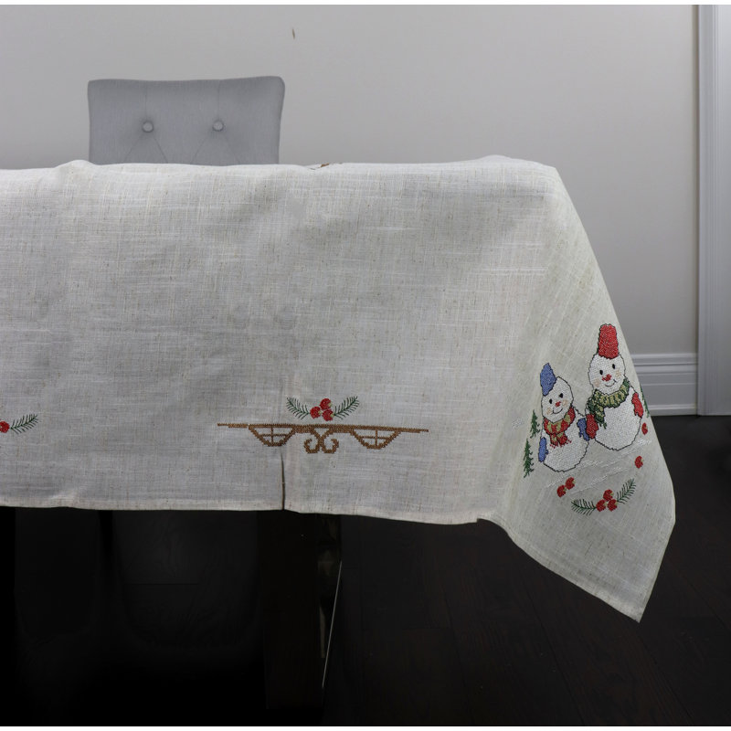 Bujanov Christmas Tablecloth, 72" x 54"