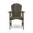 Outdoor Weather-Resistant Acacia Wood Adirondack Dining Chairs (Set Of 2) With Traditional Slatted Design And Easy Maintenance-84781710