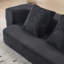 Canapé modulaire avec 3 tabourets de repose-pieds Ebern Designs-165168855