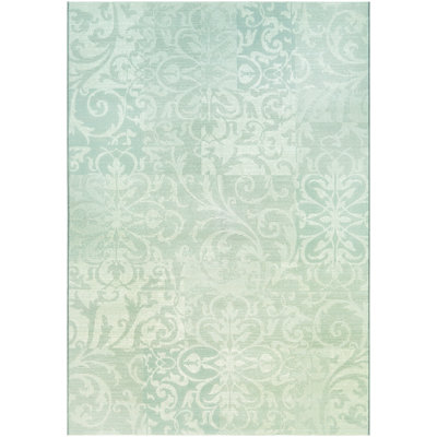 Ouzts Floral Indoor Rug