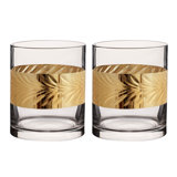 Abbo 400ml Crystal Whiskey Glass Set