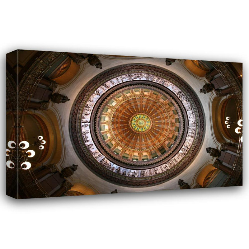 Illinois State Capitol Dome, 27" H x 40" W