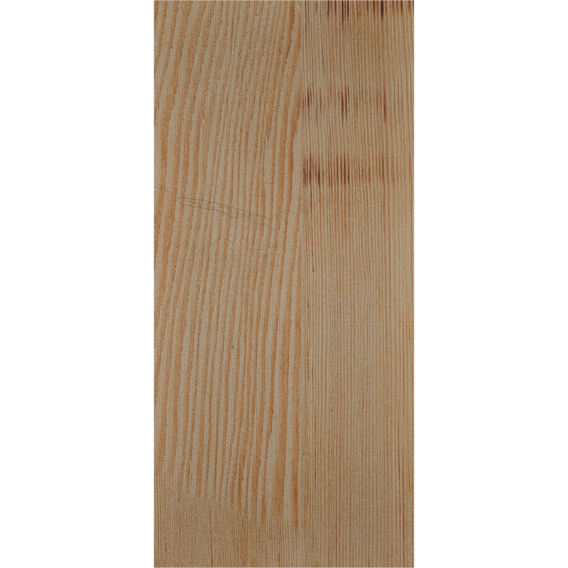 Corbeille lisse Pescadero avec plaque arrière, sapin Douglas, l 5 1/2 po x P 12 po x H 12 po, H 12 po x l 5,5 po x P 12 po