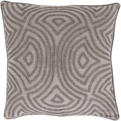 Embroidered Throw Pillow