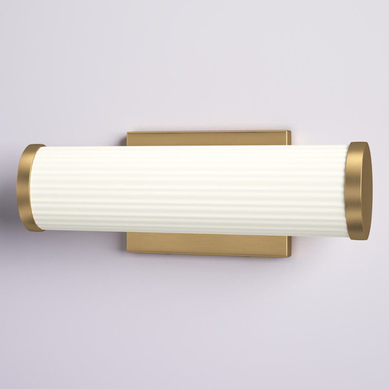  Luminaire de salle de bain à DEL intégré de 13 watts à intensité variable de 12 pouces Britney 