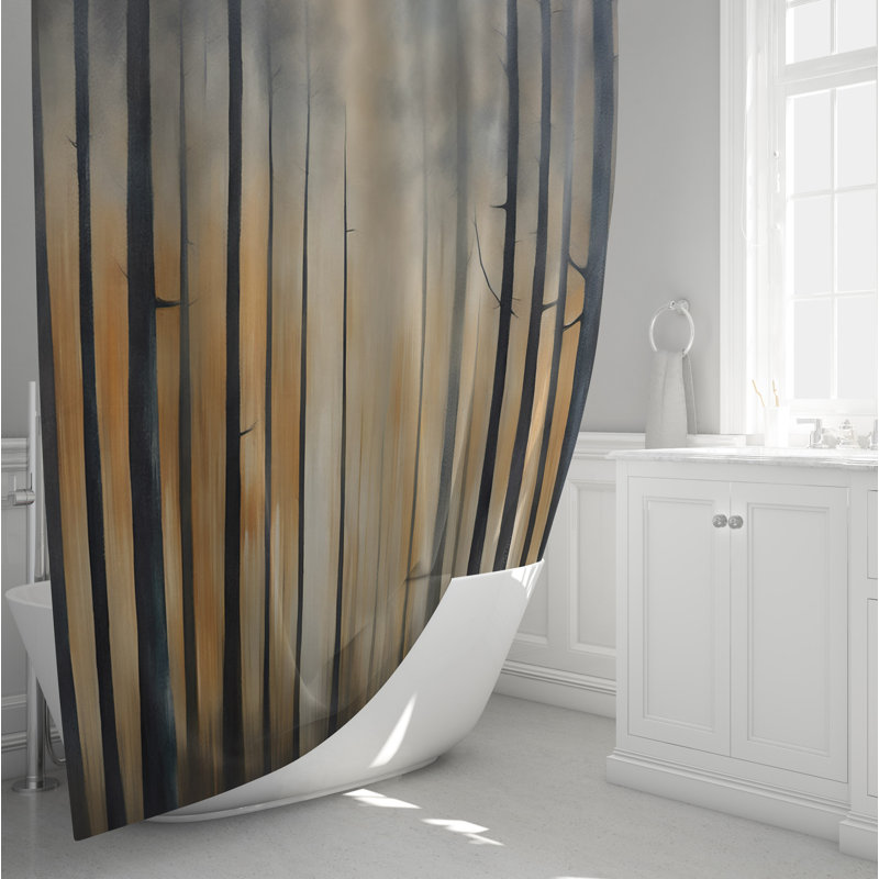 Hazleigh Shower Curtain, 93" H x 70" W