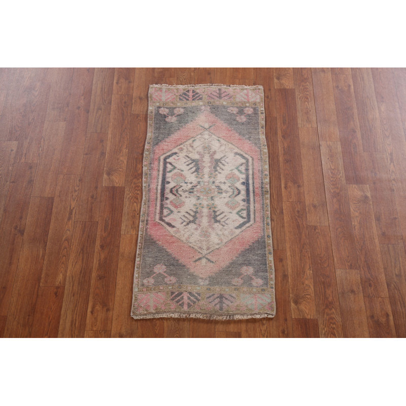Tapis de style oriental antique fait à la main 2 x 3