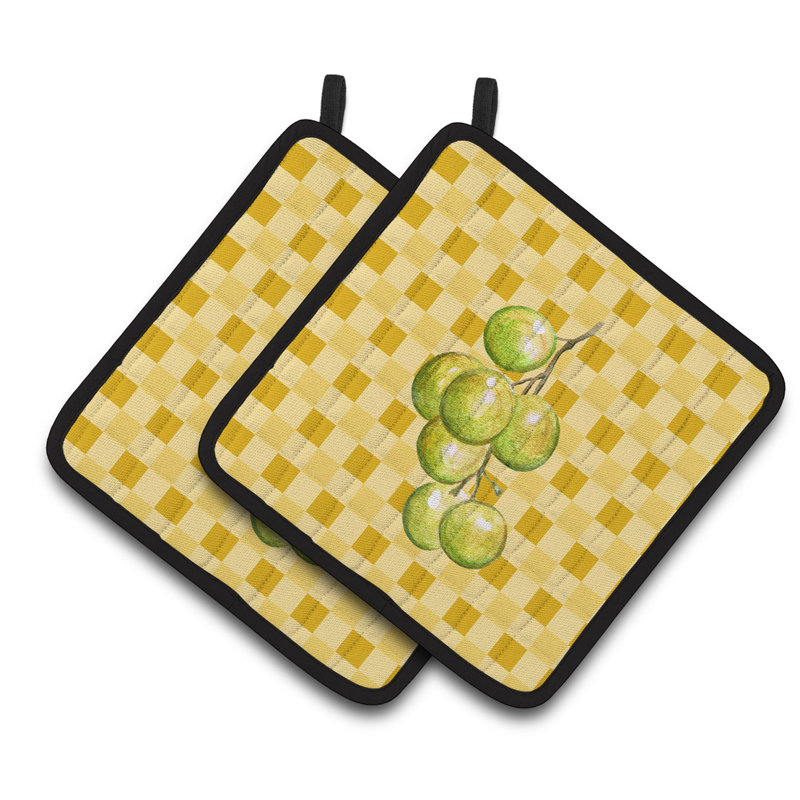 Cuisinier poignée raisins de la caroline sur basketweave
