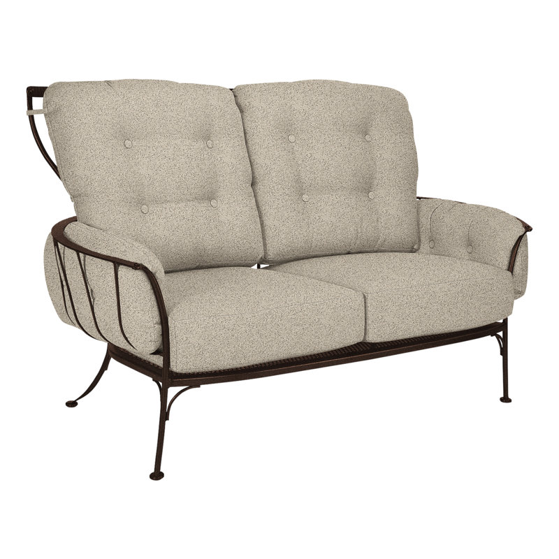Monterra Outdoor 2 - Seat Loveseat, Copper Creek, Flagship Stone Sunbrella®