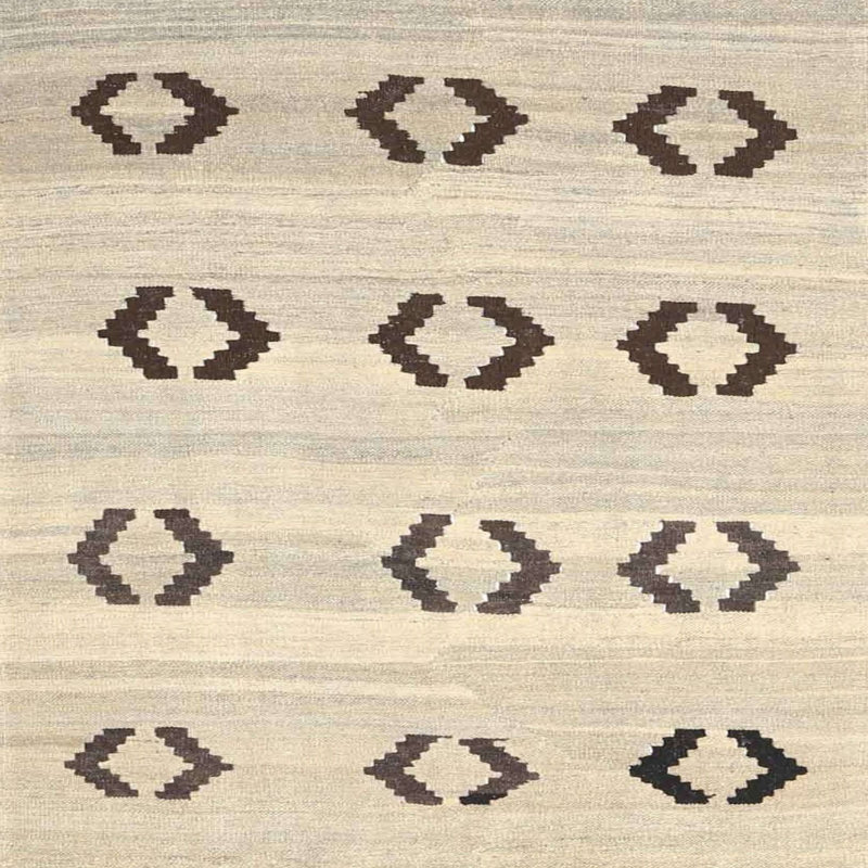 Surface beige contemporaine tapis, Carré 7 pi