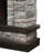 43.3 inch Electric Fireplace With Mantel