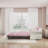 Versatile 3-In-1 Convertible Sleeper Sofa Bed With Soft Pillows And Velvet Upholstery