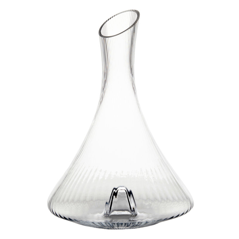 Empire Clear Glass Contemporary Wine Carafe