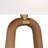 2 Light Aged Brass + Wood Sconce-272339298