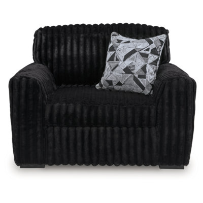Midnight-Madness Oversized Chair