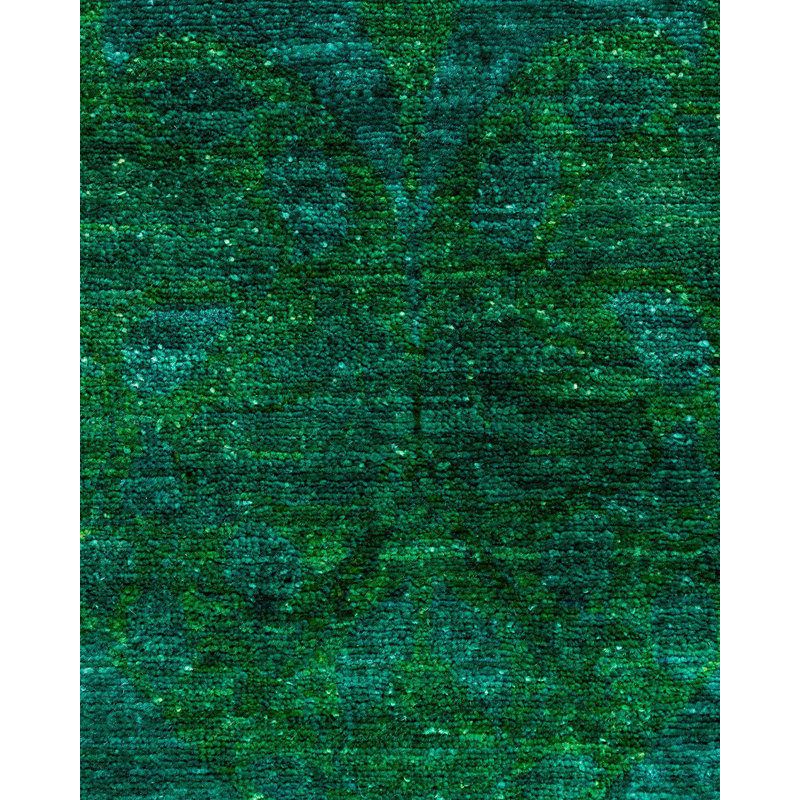 Overyed One-of-a-Kind Rectangle 3'1" X 5'3" Hand Knotted Area Rug