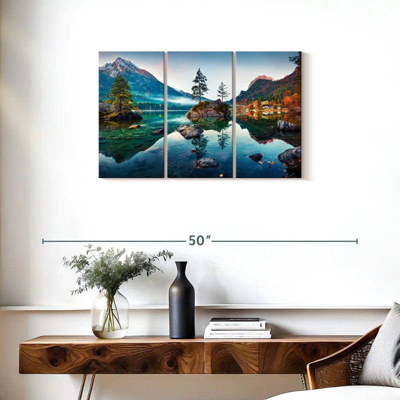 Alvord Bavarian Alps, 20" H x 33" W