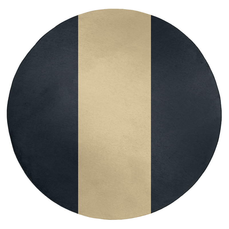 Chenille Indoor Rug, Round 5'