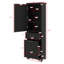 Armoire de rangement autoportante Lofty avec tiroirs de taille variable et tablette réglable-65860526