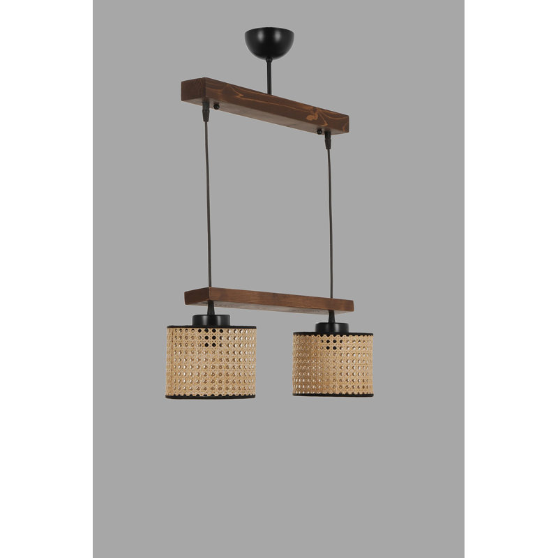 Josseline 2 - Light Kitchen Island Pendant, Brown
