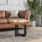Coffee Table with Lacquer Finish, Handmade,  23.6'' x15.8'', Solid Teak Wood, Multicolor
