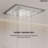 Thermostatic Rainfall  Shower System, 20" Ceiling Mount LED Shower Head with Handheld Shower, Body Jet-91163861