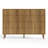 Fluted 9-Drawer Double Dresser For Bedroom, 55.1" Modern Chest Of Drawers With Deep Drawers, Curved Profile Design, Wood Drawer Organizer For Living Room, Hallway, Nursery, Hallway Closet-1445189513
