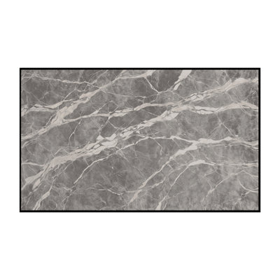 Machine Washable Black Area Rug