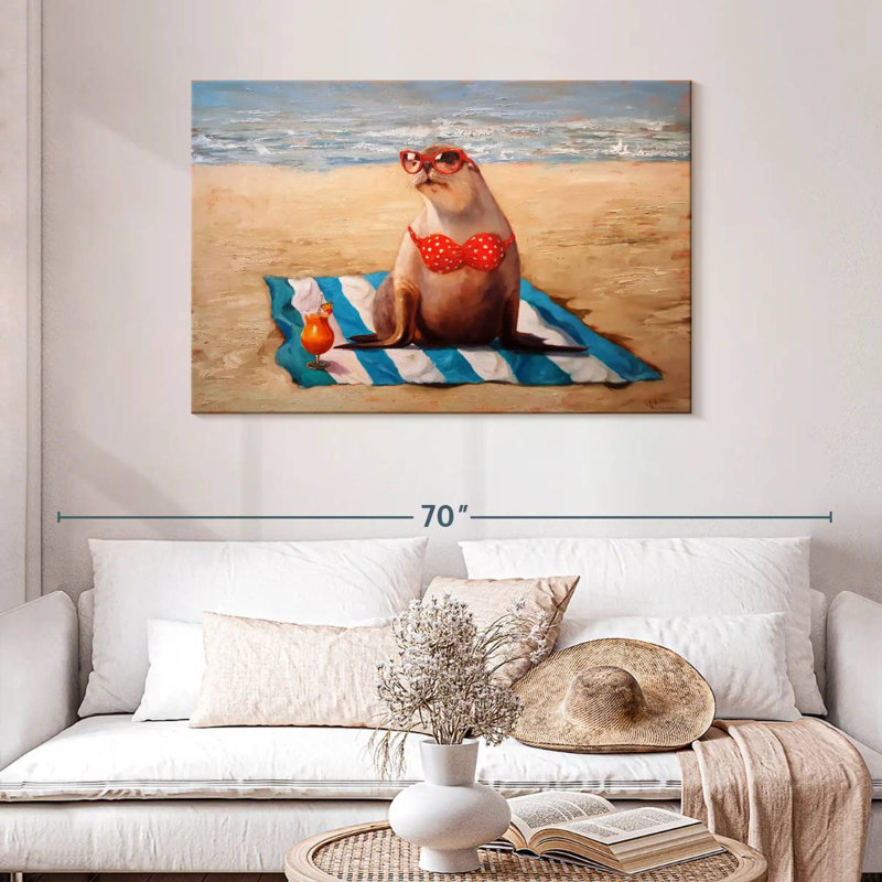Brampt Beached, 30" H x 45" W
