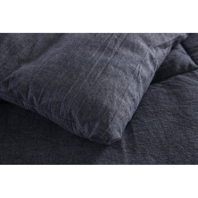 Messy Bed Comforter Set Cotton Comforter, Gray, Twin XL Comforter