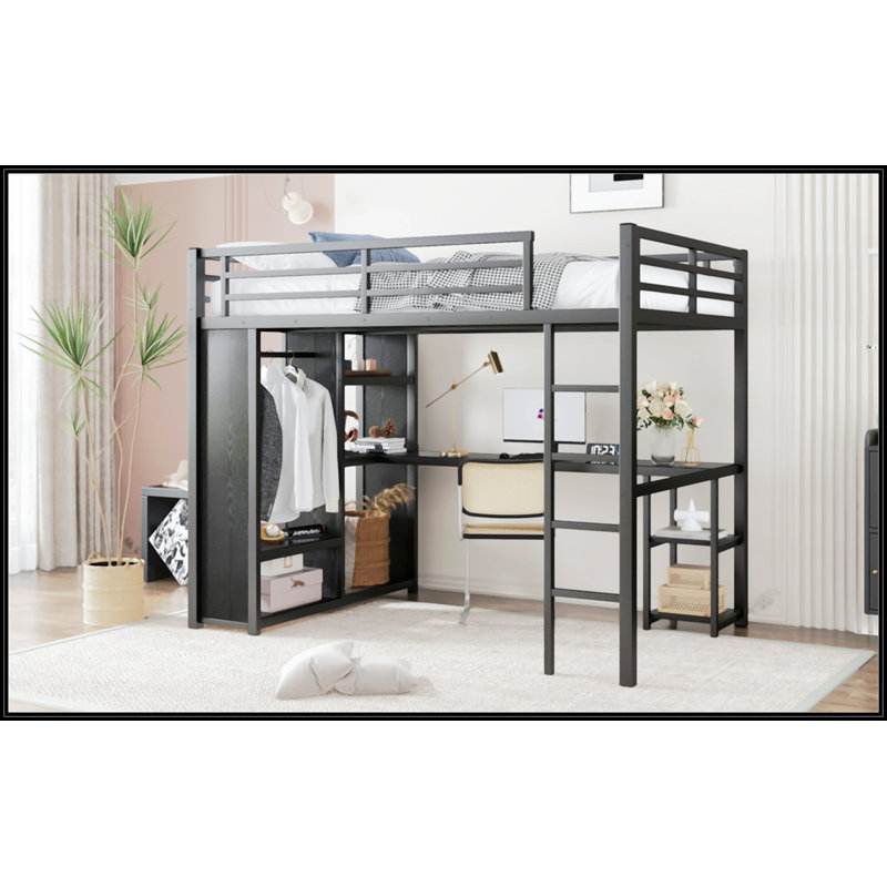 Lit mezzanine double, Lit double