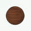 Table de bout ronde en bois avec base robuste-757697361