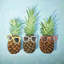Toile ananas exotique d'été | Décoration vibrante
