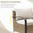Patio Loveseat With Left And Right Armrests-1629266254