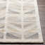 Kidus Chevron Hand Knotted Beige/Gray Area Rug-10187727