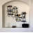 DIY Creative Home Large Bottle Display Metal Wine Rack