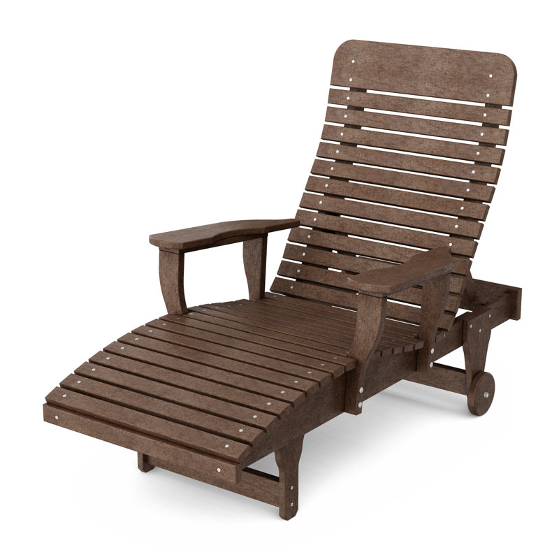 Chaise longue inclinable Signature, Brun Tudor