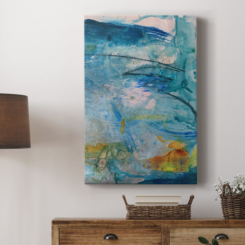Vents printaniers - galerie Cavas sur mesure, H 18 po x l 12 po
