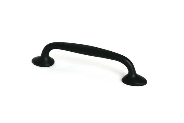 Moore Handle Pull, 3.8", Matt Black