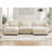 U-Shape 3 Deep Seat Modular Sofa Couch With 2 Movable Ottomans-126817928