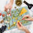 Ambesonne Cat Cutting Board Large Size Magic Kitty Ornate Multicolor