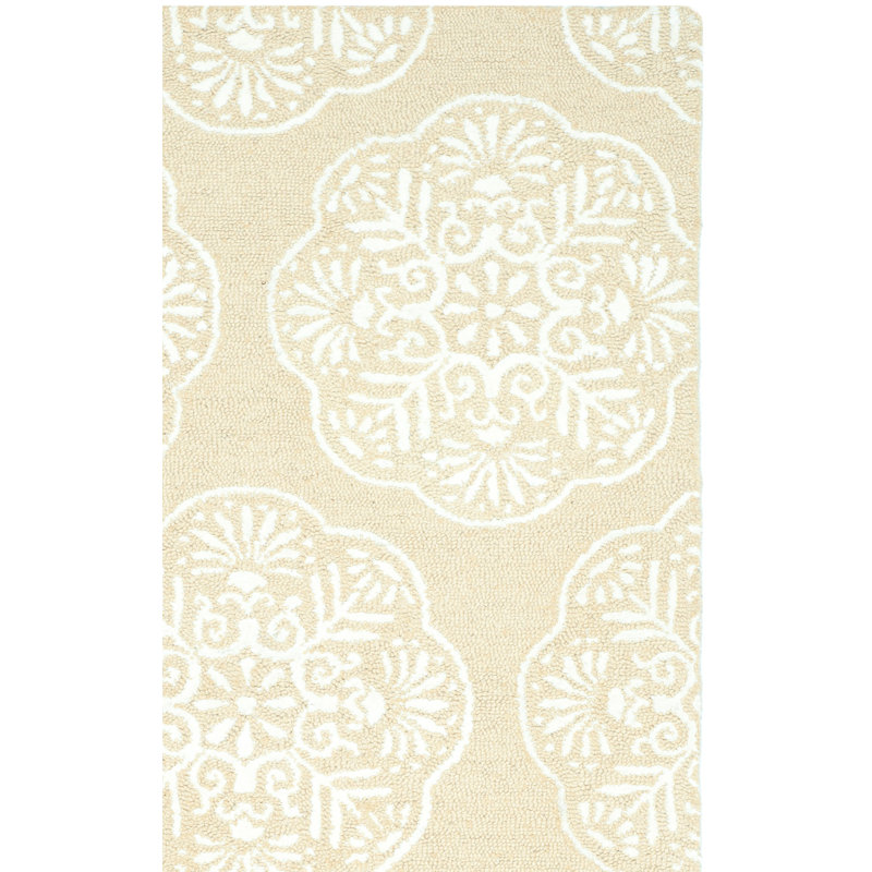Bella Hand Tufted Wool Floral Rug, Runner 2'3" x 8'