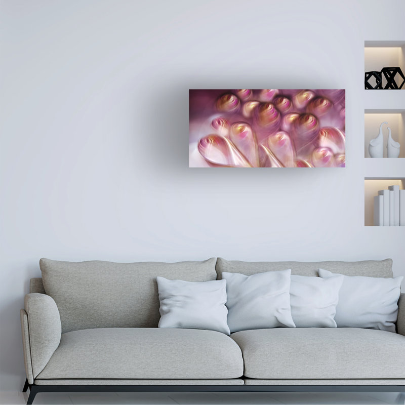 Art sur toile «Rose Heuds», H 12 po x l 24 po
