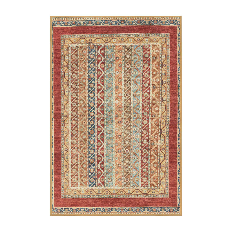 Abstract Indoor Rug, Rectangle 5' x 7'